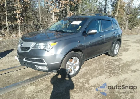 2010 Acura Mdx Technology Package z USA, uszkodzony, nr VIN 2HNYD2H66AH532193